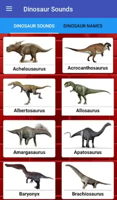 Dinosaur Sounds android App screenshot 11