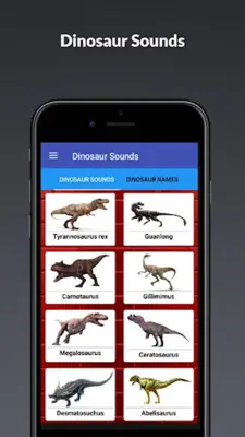 Dinosaur Sounds android App screenshot 12