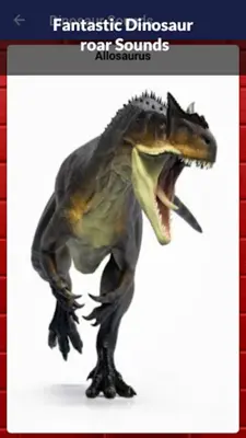 Dinosaur Sounds android App screenshot 8